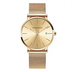 HANNAH MARTIN - Reloj HAN-39 Hombre Acero Dorado