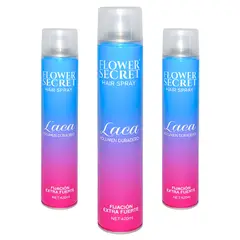 GENERICO - Laca para el Cabello Flower Secret Volumen Duradero 420 ml