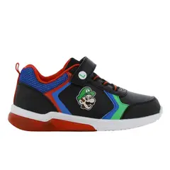 NINTENDO - Zapatillas Niño Urbanas Luigi Mario Bros Verde Con Luces