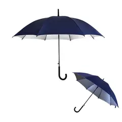 GENERICO - Sombrilla Paragua con protector UV para SOL y Lluvia