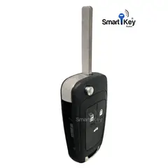 GENERICO - SKSTORE Carcasa Llave Flip 03 Botones para Chevrolet