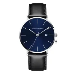 HANNAH MARTIN - Reloj HAN-41 Hombre Cuero Negro