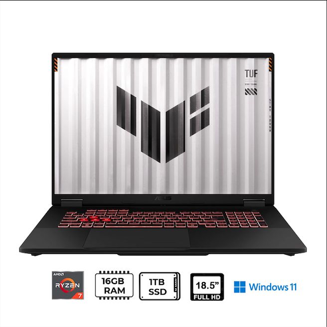 Laptop Gamer TUF AMD Ryzen 7 260 16GB RAM 1TB SSD NVIDIA GeForce RTX 5060