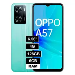 OPPO - Celular A57 4GB 128GB Verde