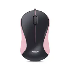 CYBERTEL - Mouse Oficina Alámbrico 1000DPI RosaCybertel Thor CYB M101P