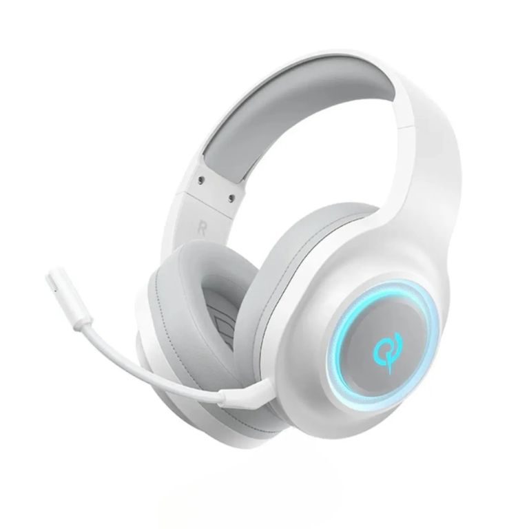 Audífonos Inalámbricos Gamer Heroad V200 Triple Conexión Blanco