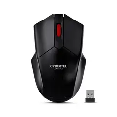 CYBERTEL - Mouse Oficina Alámbrico 1000DPI Rojo Apolo 2 CYB M303