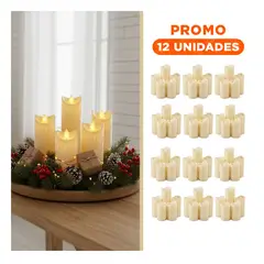 GENERICO - Pack12 Luces LED Decorativas para Ambiente Romantico Set 5