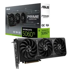 ASUS - TARJETA DE VIDEO PRIME RTX 5060TI 16GB GDRR7 ( PRIME-RTX5060TI-O16G ) 128 BITS