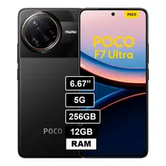 XIAOMI - Poco F7 Ultra 5G 256GB 12GB RAM Color Negro