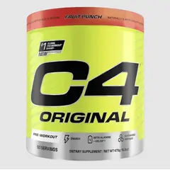 CELLUCOR - Pre Entreno C4 Original 50 serv - Fruit Punch