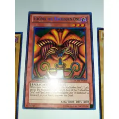 ORIGEN - YUGIOH EXODIA CARTA SECRET EXCLUSIVO CODIGO LCYW