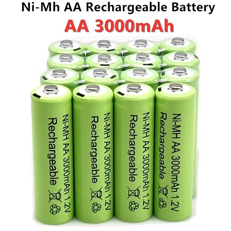 Pilas Recargables Verde Jardín 1,2 V Blister de 04 AA 3000mAh