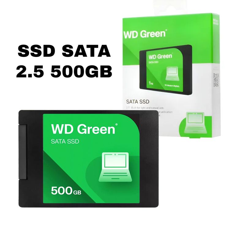 DISCO SSD 500GB WD GREEN SATA 2.5 G5