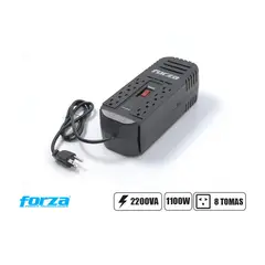 FORZA - Estabilizador 8 tomas 2200VA (FVR-2202)