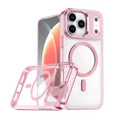 CASE - CON PARANTE PARA IPHONE 17 PRO MAX - ROSADO