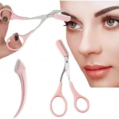 GENERICO - Tijeras Depilación Cejas Peine