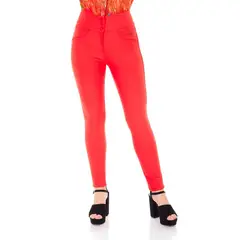 VICCI - Leggin Valentina piacenza mandarina color entero