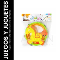 GENERICO - Juguete Pandereta Doble Animalitos