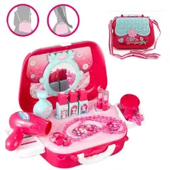 GENERICO - Set de Belleza Infantil con Maletín 2 en 1