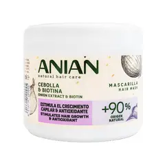 GENERICO - Mascarilla Capilar de Cebolla & Biotina Anian 350ml