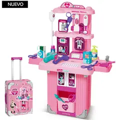 GENERICO - Set de Doctor Maleta para Niñas 2en1