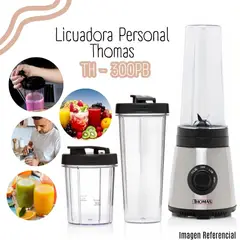 THOMAS - Licuadora Personal Blender TH-300PB