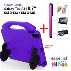 GENERICO - Case para Niños + Lapiz Tactil para Samsung Tab A11 8.7 SM-X133 X135