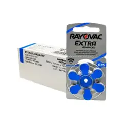 RAYOVAC - PILAS AUDITIVAS PR675 BLISTER X 6