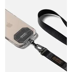 RINGKE - Correa Larga Negra Holder Link Para Celular Camara Otros Dispositivos