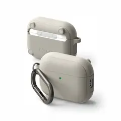 RINGKE - Case Airpods Pro 3 Onxy Magsafe Texturizado Gris Con Mosqueton