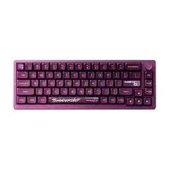THUNDEROBOT - Teclado Gamer VIC68 VIC68 Purple Switch Magnetic Gateron Jade LED-RGB