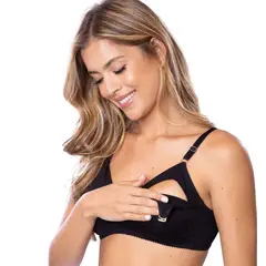 GENERICO - Pack 2 Brasier De Lactancia De 100% Algodón