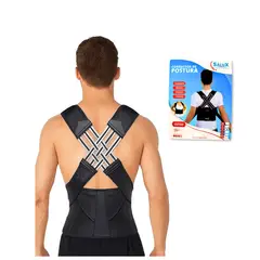 SALUX - CORRECTOR DE POSTURA MAGNETIC NEOPRENO NEGRO TALLA XXL