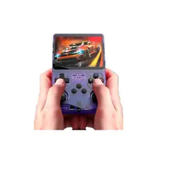 MASTER - Consola Portatil de Video Juegos Retro R36S con memoria 64-32gb MORADO