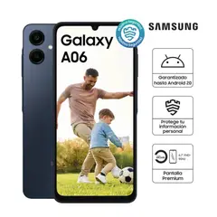 SAMSUNG - GALAXY A06 4GB RAM 128GB - BLACK