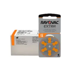 RAYOVAC - PILAS AUDITIVAS PR13 BLISTER X 6