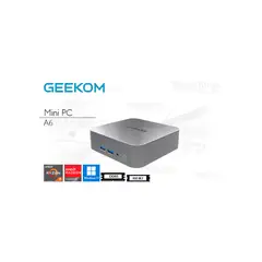 GENERICO - PC Mini GEEKOM A6 Ryzen 7 6800H - 32GB RAM 1TB SSD Gráficos AMD Rad