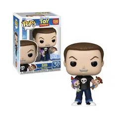 FUNKO - Sid con Buzz Lightyear y Woody Pop 1598 Toy Story