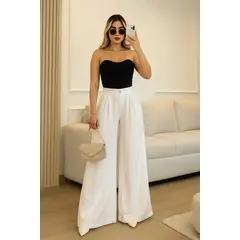 AMA OUTFITTERS - PANTALON IRMA DE LINO