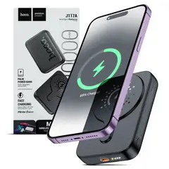HOCO - Power Bank Magnetico J117A 10000 mAh Tipo C 20W PD Magsafe