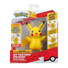 JAZWARES - POKEMON FIGURA PIKACHU CON SONIDO Y MOVIMIENTO