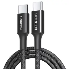 UGREEN - Cable Tipo C 2m USB-C 100W E-Marker para Laptop Negro