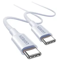 UGREEN - Cable Tipo C USB-C 100W E-Marker para Laptop Gris