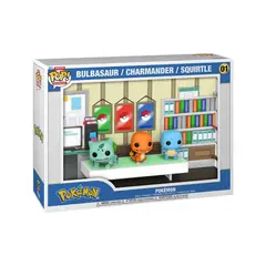 POKEMON - Funko Pop Deluxe Bulbasaur Charmander Squirtle