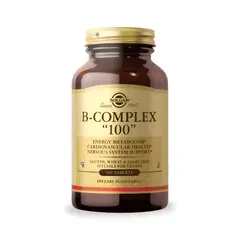 SOLGAR - B-COMPLEX 100 Complejo B - 100 cápsulas