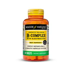 MASON NATURAL - VITAMINA B-COMPLEX X 60 TABLETAS MASON