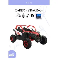 GENERICO - Carro Eléctrico Buggy 12v Control Remoto - Color rojo