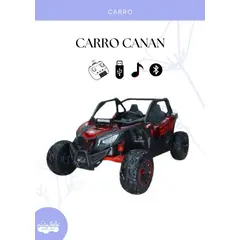 GENERICO - CARRO MONTABLE ELECTRICO RAIZER 4X4 CON LUZ LED - COLOR ROJO