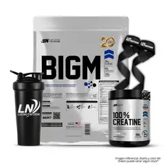 Universe Nutrition - BIGM 5 Kg Ganador de Peso - Vainilla + Creatina 150 g + Shaker + Straps